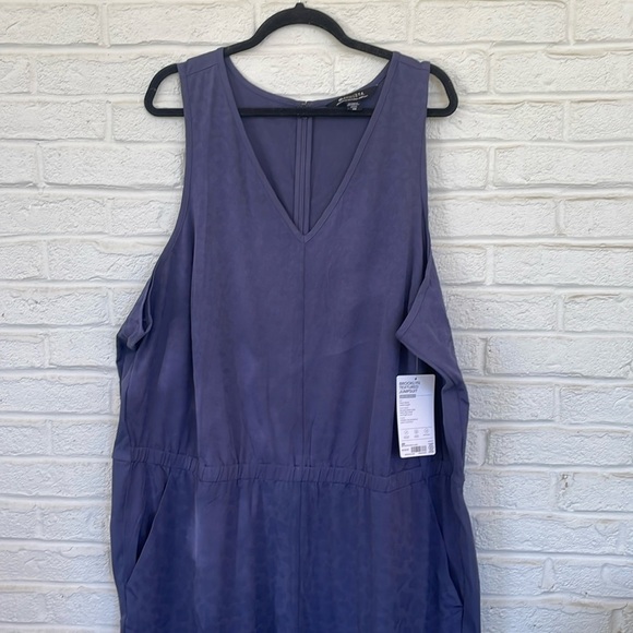 Athleta Pants - NWTAthleta Brooklyn Textured Jumpsuit Medieval Violet
